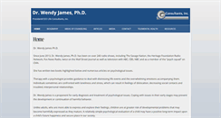 Desktop Screenshot of drwendyjames.com